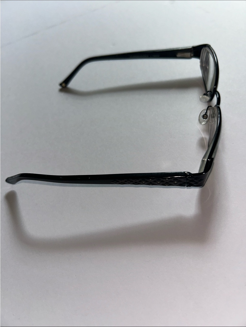 BCBGMaxAzria Black Semi-Rimless Eyeglasses
